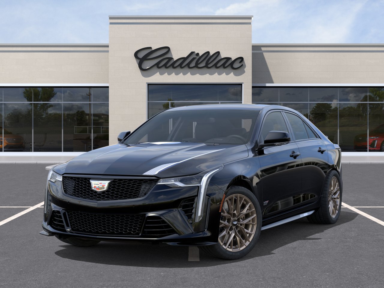 New 2026 Cadillac CT4 V Blackwing w/ LPO, Bronce Accent Package RWD image 6