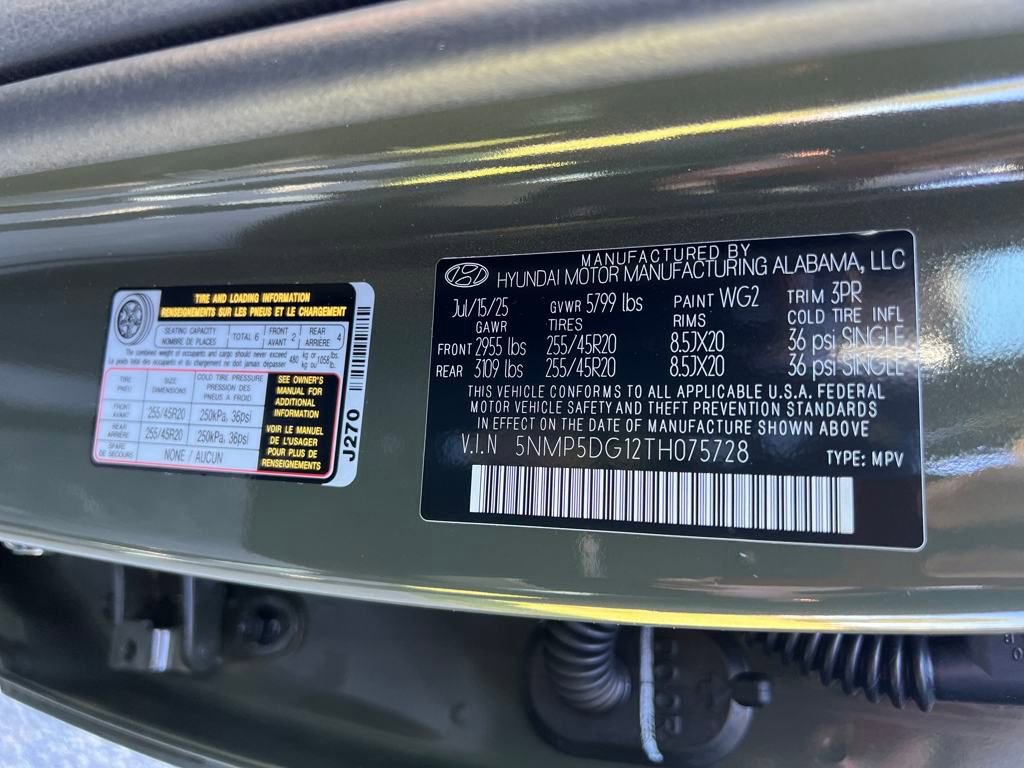 New 2026 Hyundai Santa Fe Calligraphy image 35