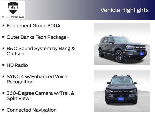 Certified 2025 Ford Bronco Sport Outer Banks w/ Outer Banks Tech Package+ image 4