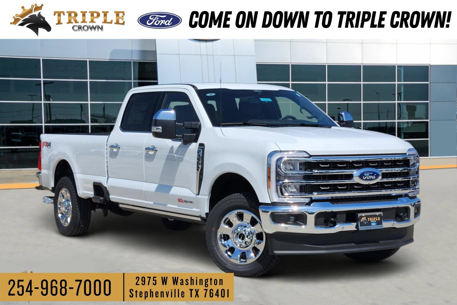 New 2026 Ford F350 King Ranch w/ Chrome Package