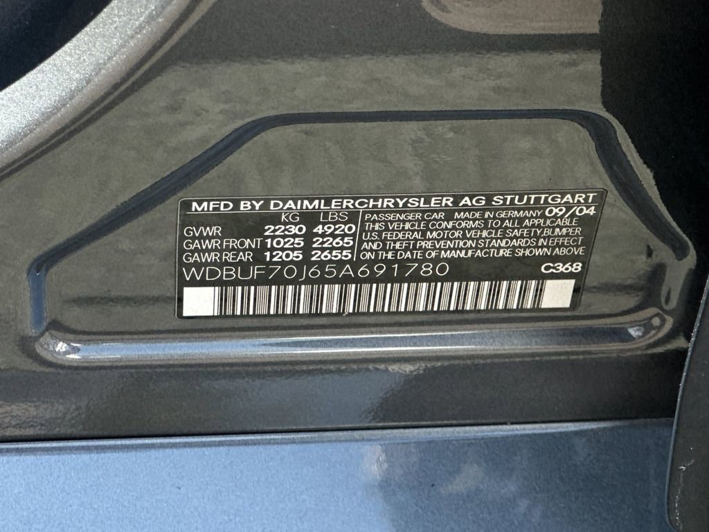 Used 2005 Mercedes-Benz E 500 Sedan image 26