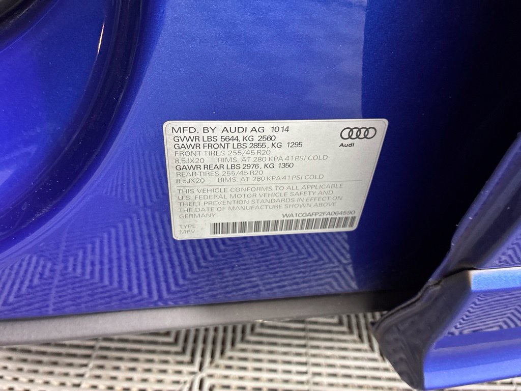 Used 2015 Audi SQ5 Premium Plus w/ Technology Package AWD/4WD image 36