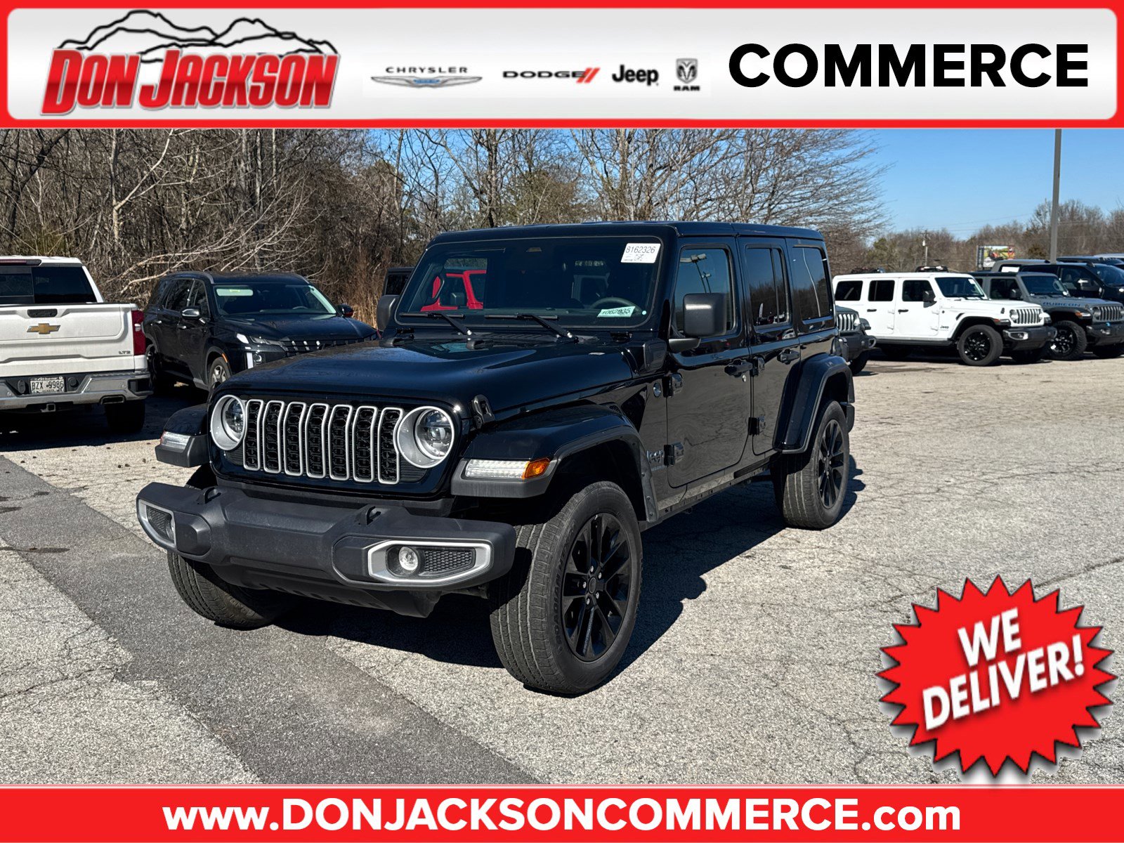 Used 2025 Jeep Wrangler Sahara w/ Safety Group image 1