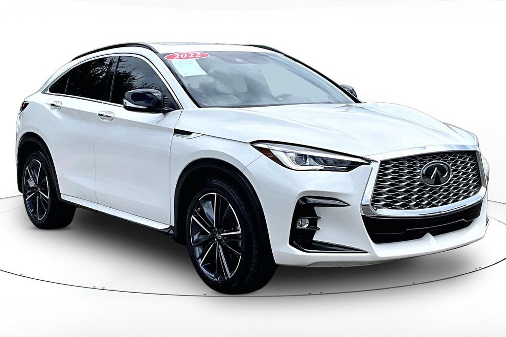 Used 2022 INFINITI QX55 Luxe w/ Cargo Package