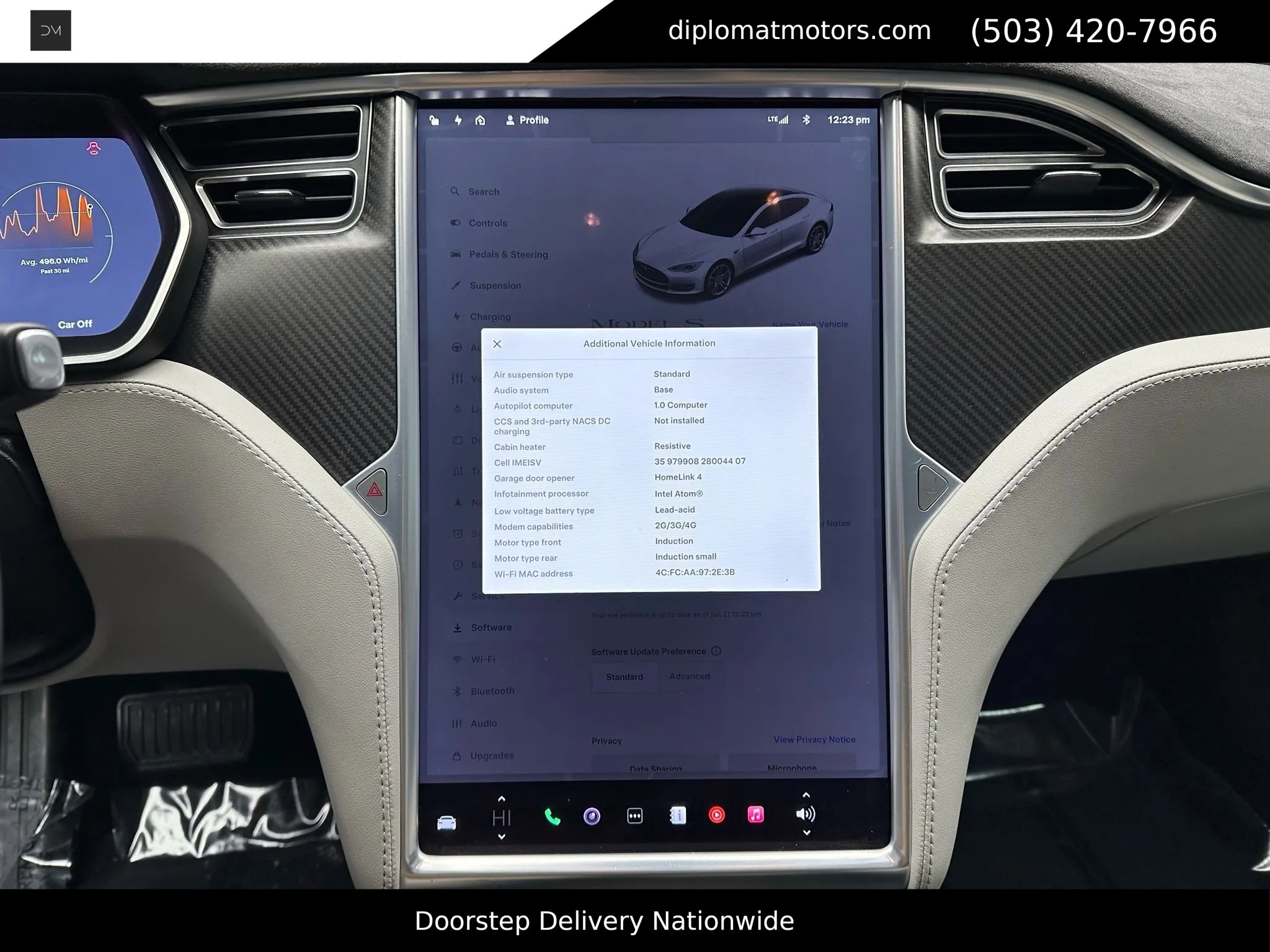 Used 2015 Tesla Model S 85D image 32