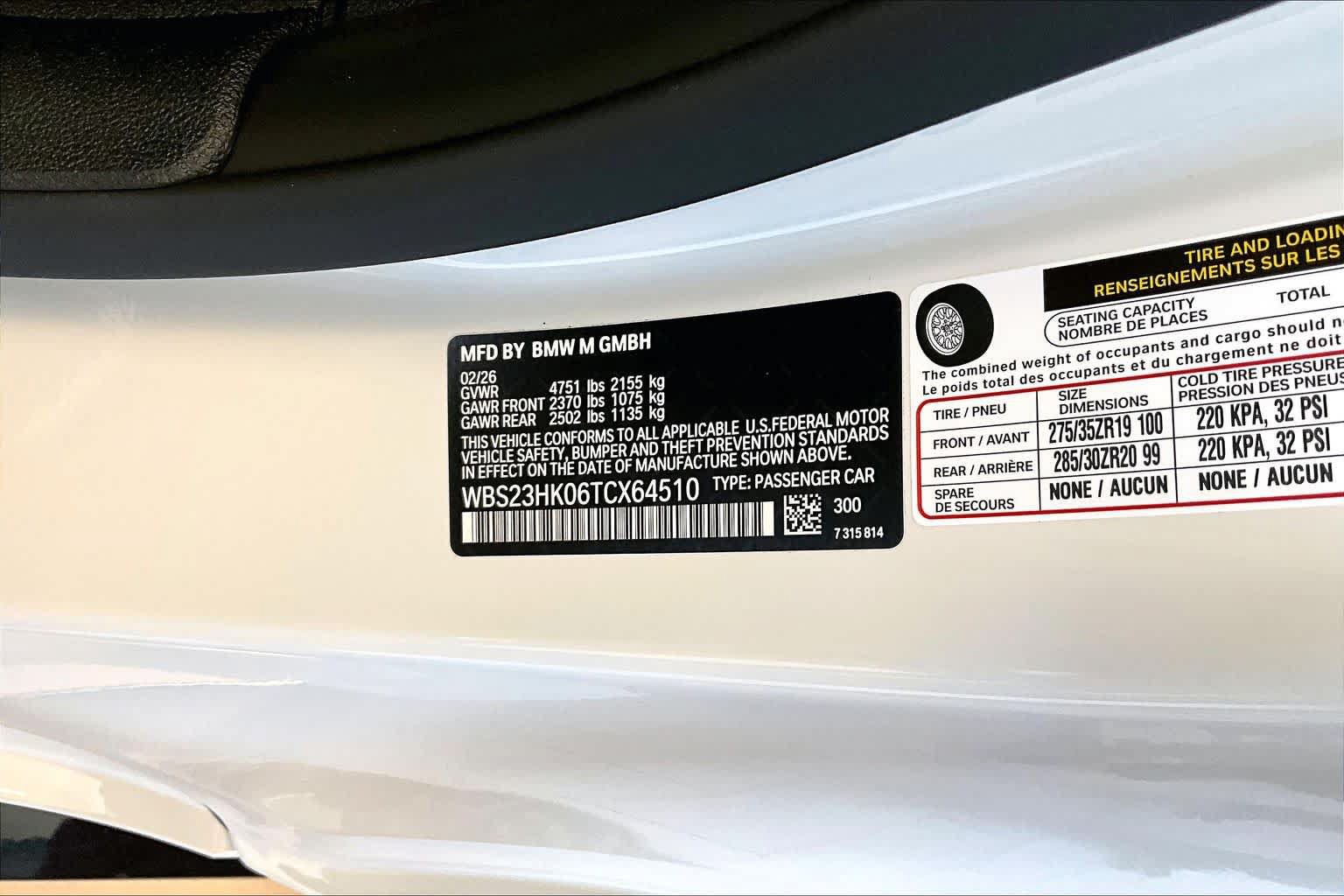 Used 2026 BMW M4 Competition RWD image 18