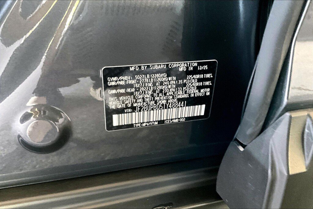 Certified 2026 Subaru Outback Premium AWD/4WD image 20