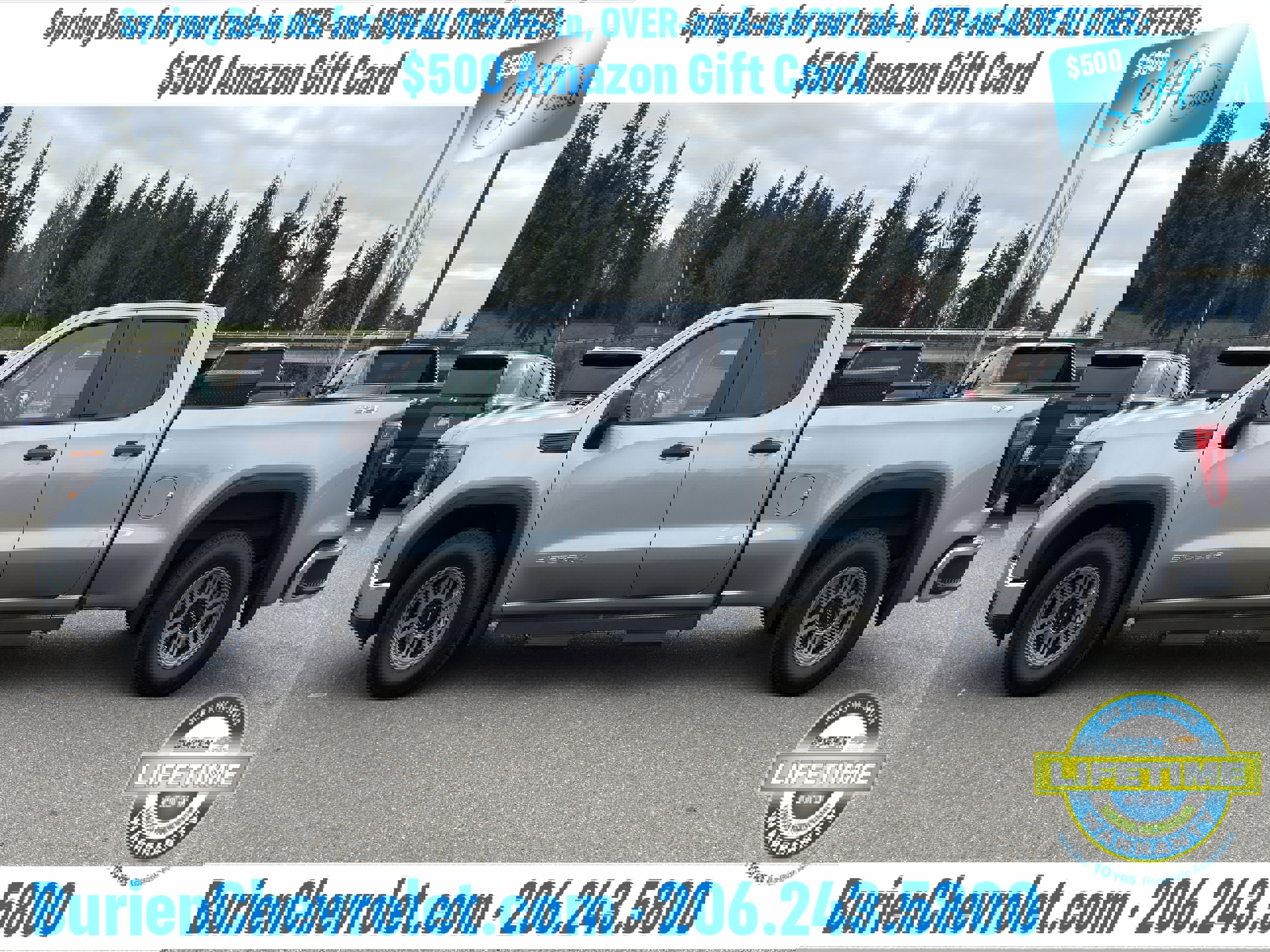 Used 2023 GMC Sierra 1500 Pro w/ Pro Value Package image 2