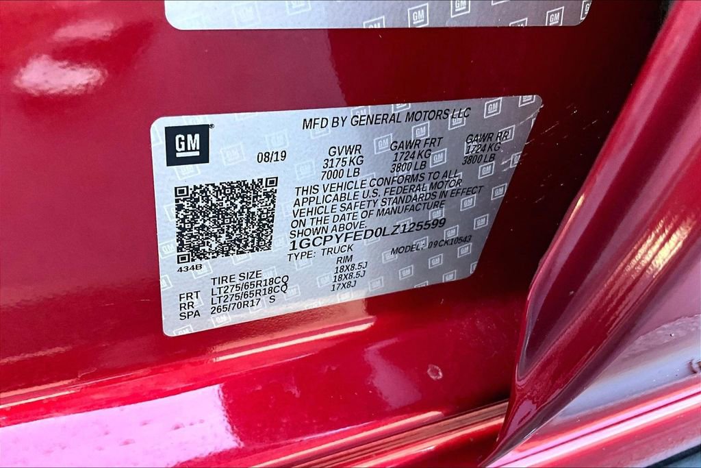 Used 2020 Chevrolet Silverado 1500 LT Trail Boss image 36