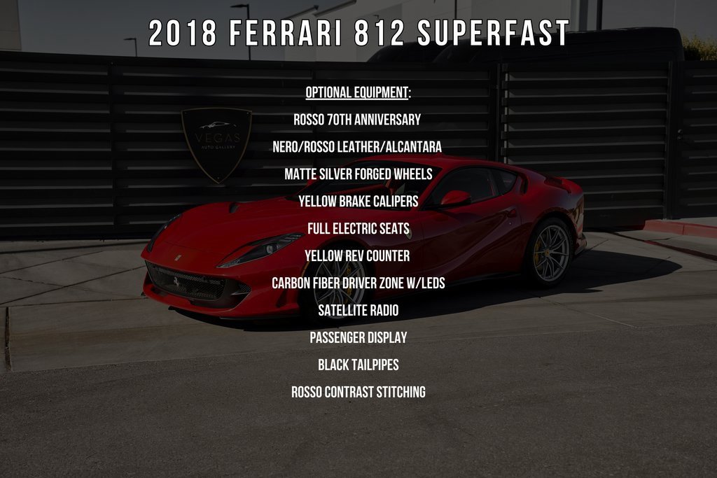 Used 2018 Ferrari 812 Superfast image 5