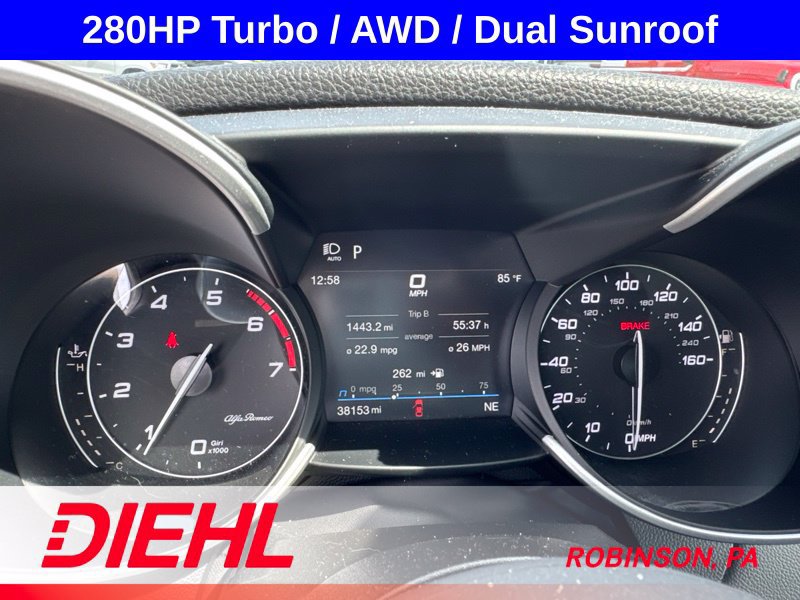 Used 2022 Alfa Romeo Giulia Ti AWD/4WD image 9