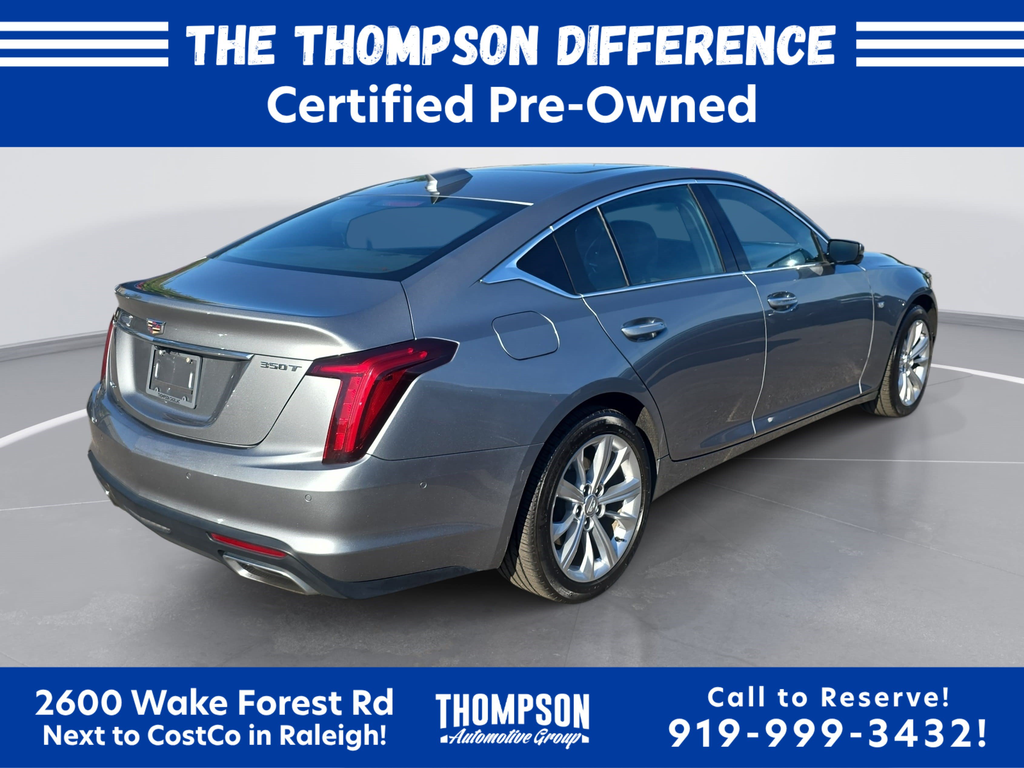 Certified 2025 Cadillac CT5 Premium Luxury w/ Sun And Sound Package AWD/4WD image 3