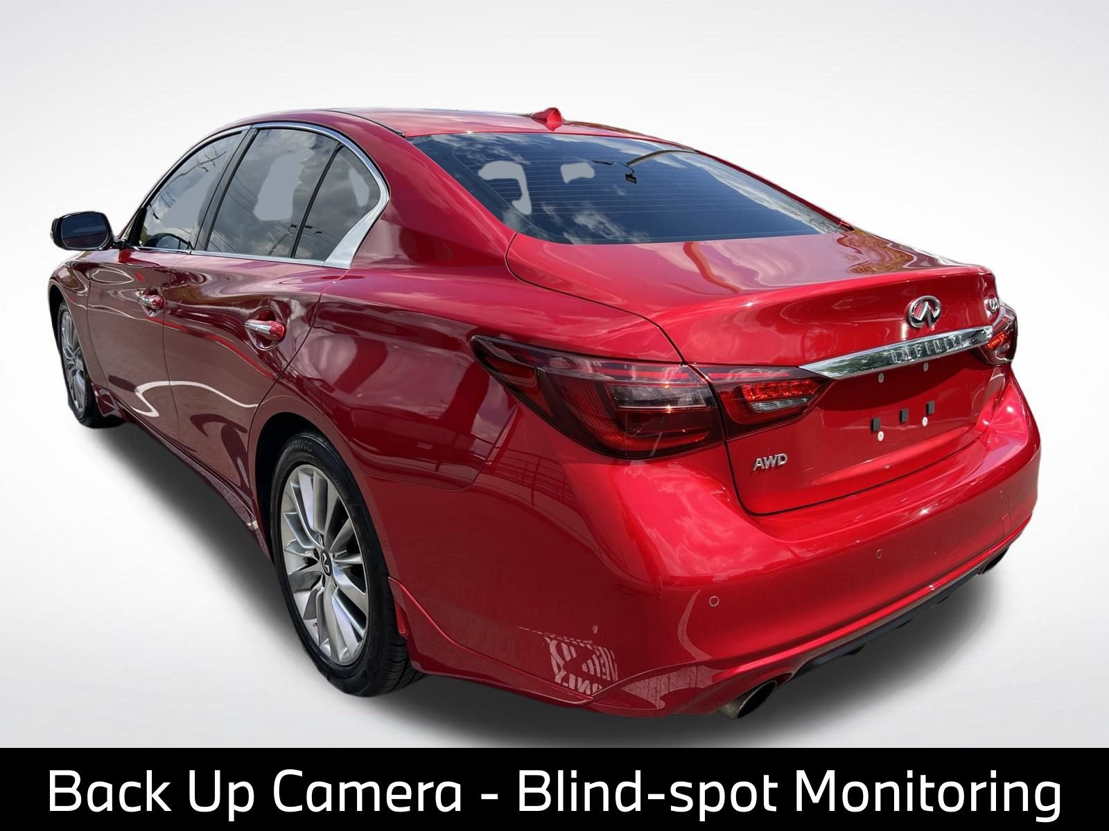 Used 2022 INFINITI Q50 Luxe w/ Cargo Package AWD/4WD image 9