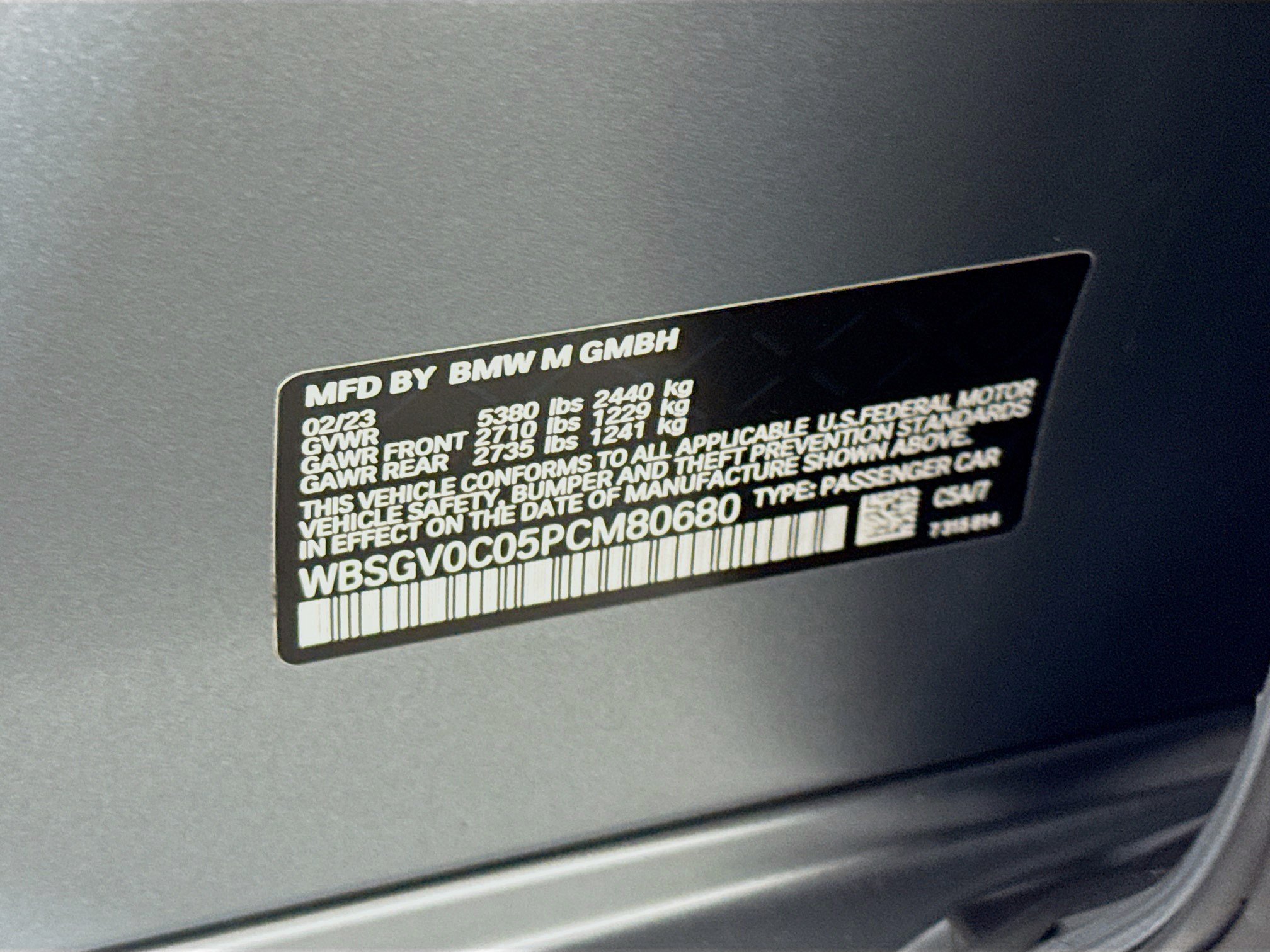 Used 2023 BMW M8 Gran Coupe xDrive Competition w/ M Carbon Exterior Package AWD/4WD image 38