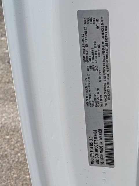 New 2026 RAM ProMaster 2500 FWD image 27