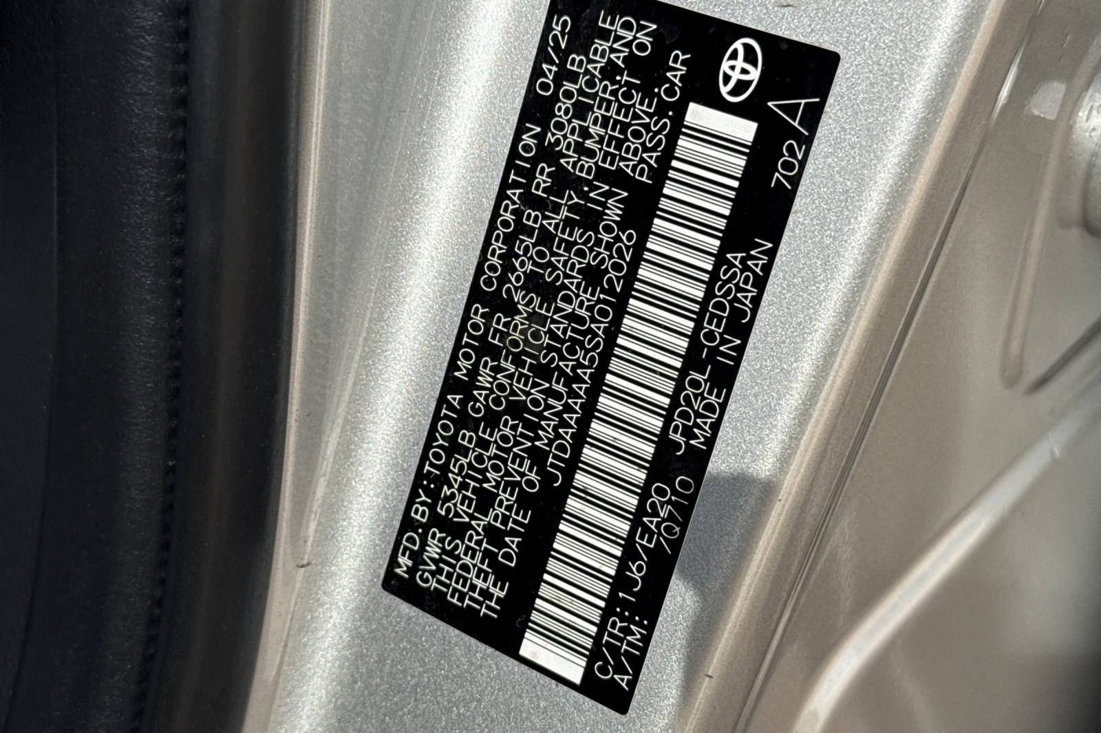 Certified 2025 Toyota Mirai XLE RWD image 35
