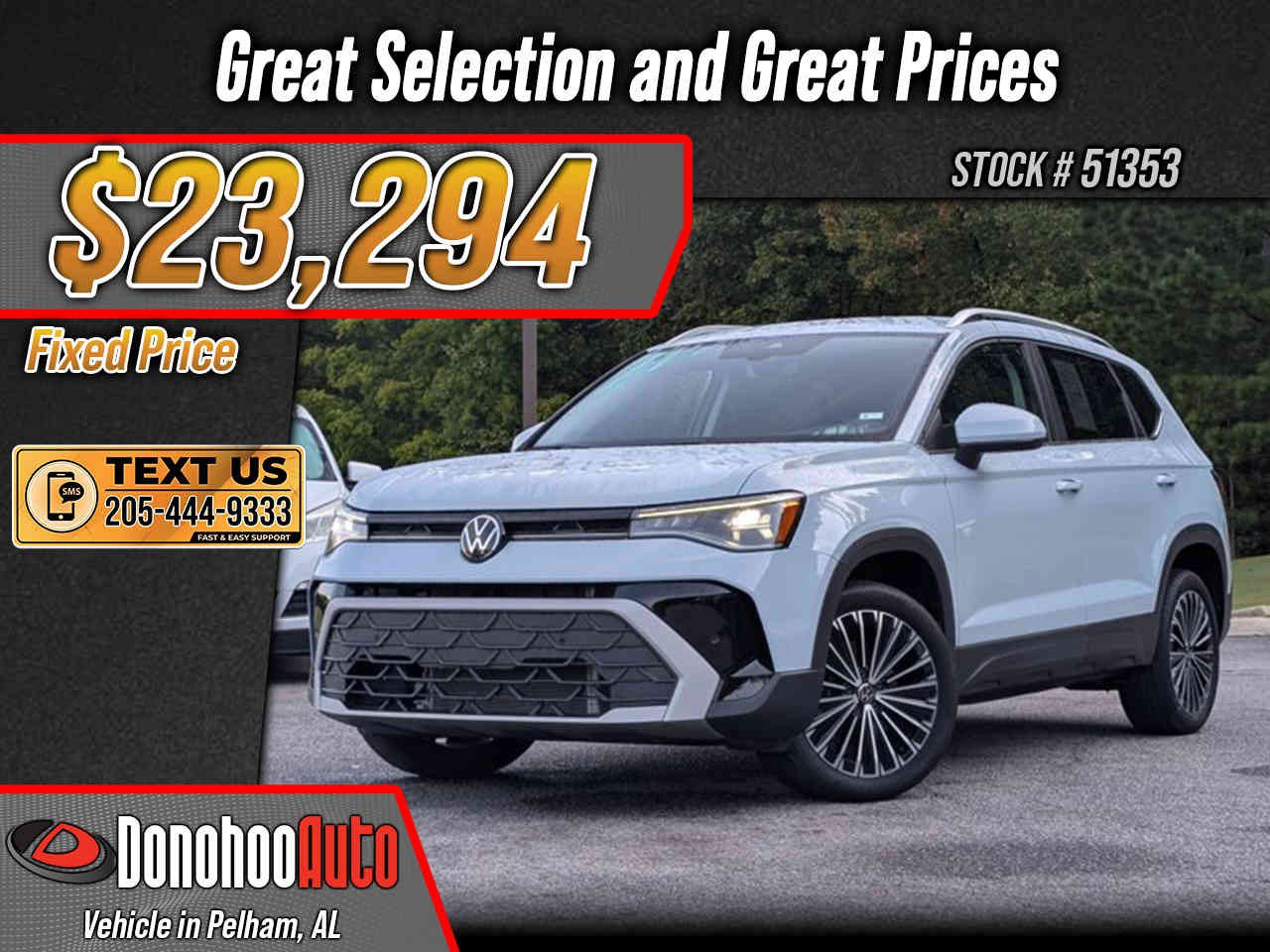 Used 2025 Volkswagen Taos SE FWD image 1