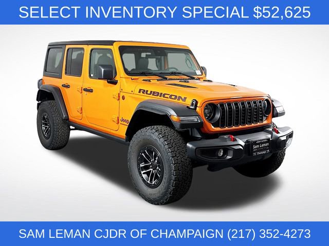 New 2025 Jeep Wrangler Unlimited Rubicon w/ XTREMEE 35" Tire Package image 1