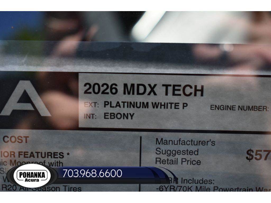 New 2026 Acura MDX w/ Technology Package image 39