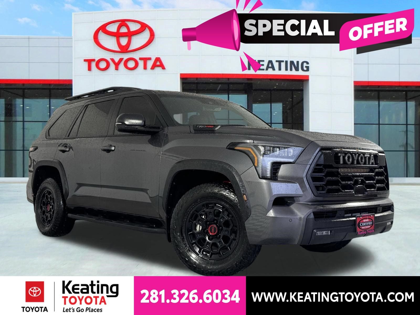 Certified 2024 Toyota Sequoia TRD Pro