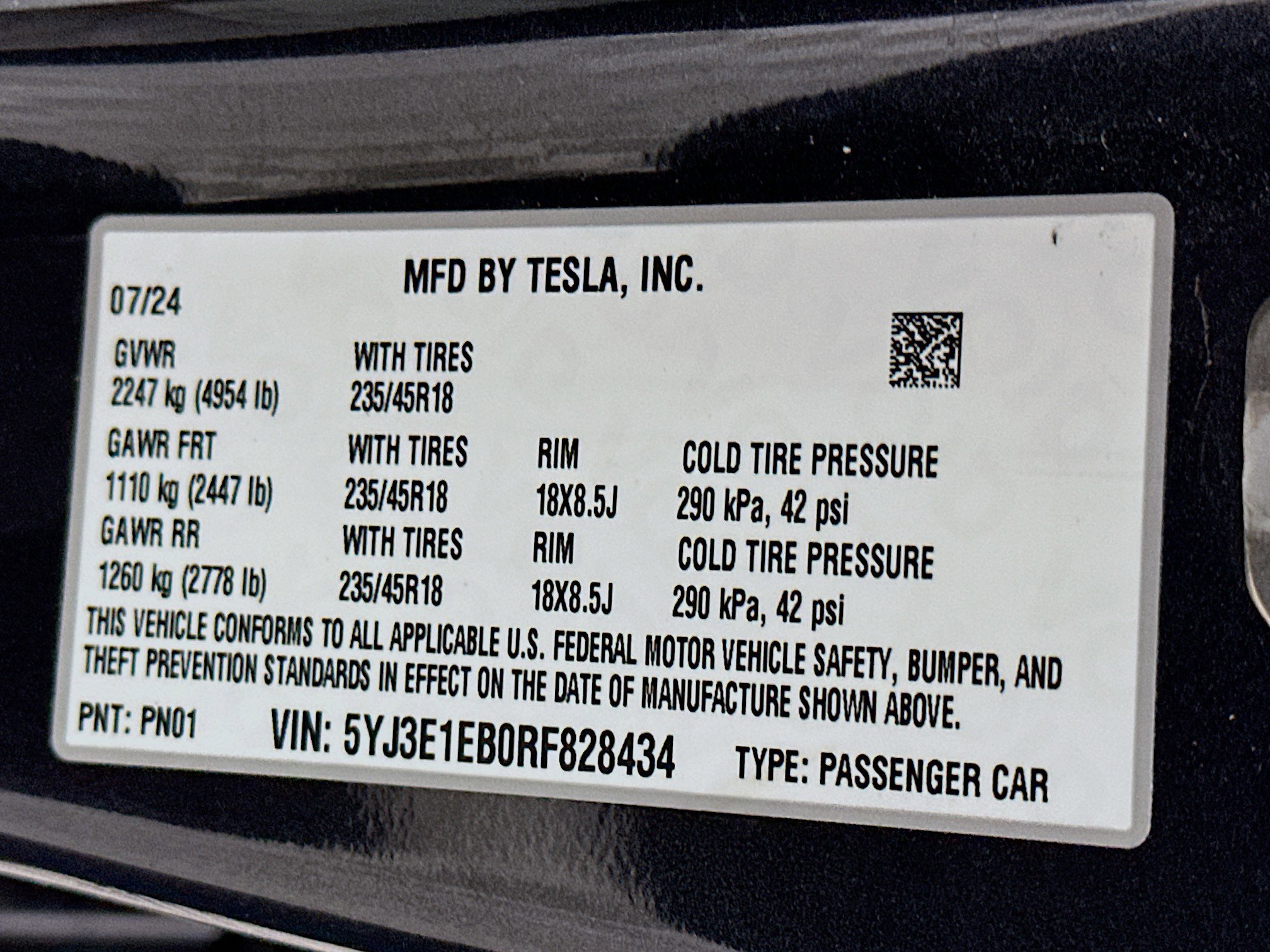 Used 2024 Tesla Model 3 Long Range AWD/4WD image 12