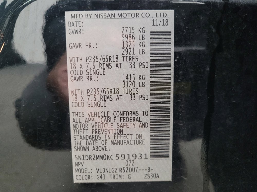 Used 2019 Nissan Pathfinder SL image 33