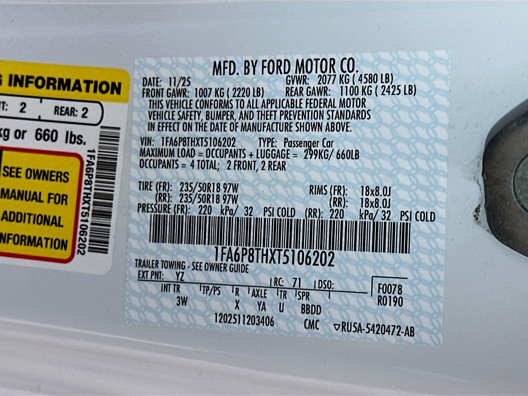 Used 2026 Ford Mustang Premium RWD image 12