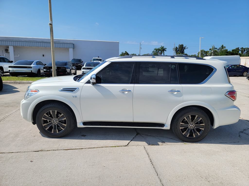 Used 2019 Nissan Armada Platinum w/ Cargo Package RWD image 2