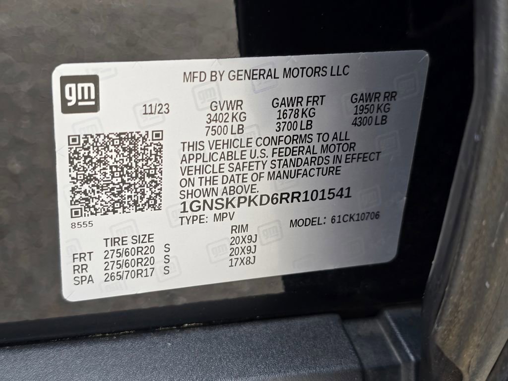 Used 2024 Chevrolet Tahoe Z71 w/ Luxury Package image 36