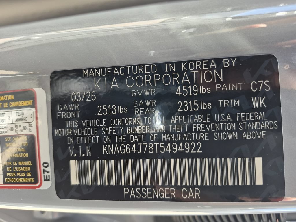 New 2026 Kia K5 GT-Line AWD/4WD image 22