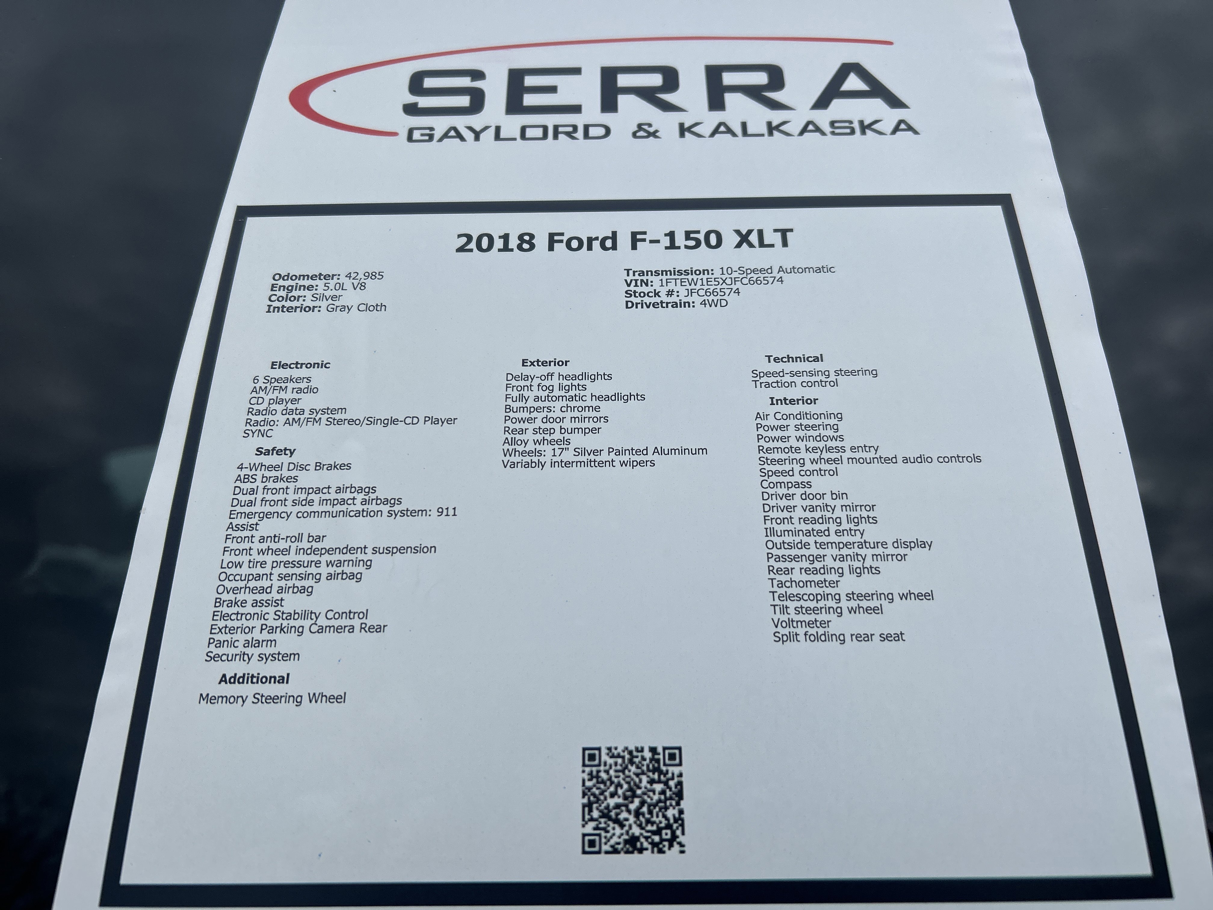 Used 2018 Ford F150 XLT w/ Trailer Tow Package image 27