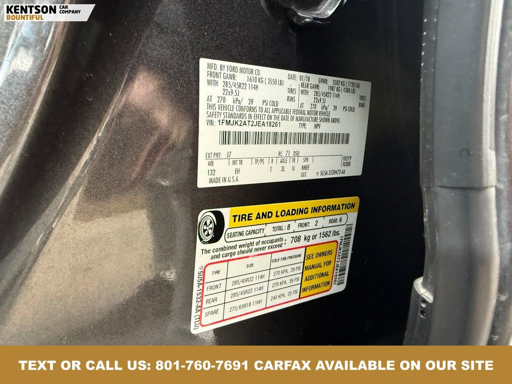 Used 2018 Ford Expedition Max Limited w/ Equipment Group 302A image 42