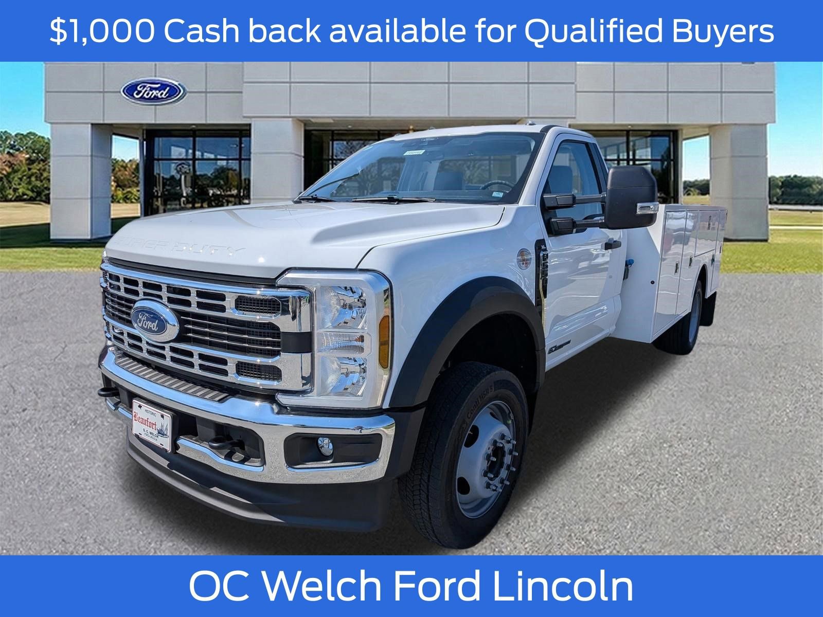 New 2026 Ford F550 4x4 Regular Cab Super Duty w/ XL Chrome Package image 5