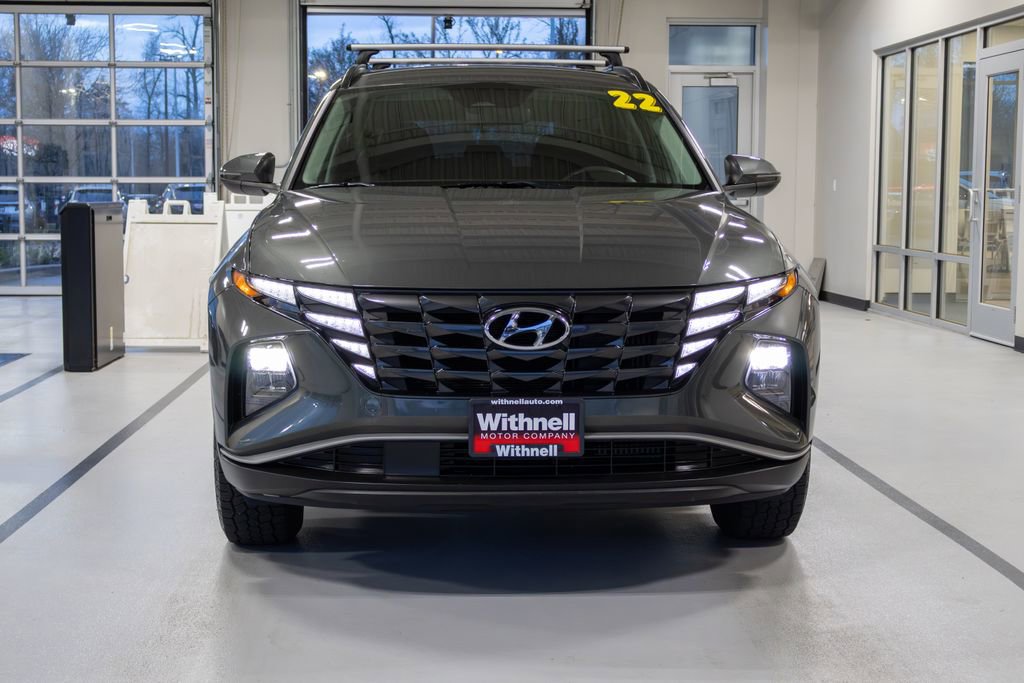 Certified 2022 Hyundai Tucson Blue image 4