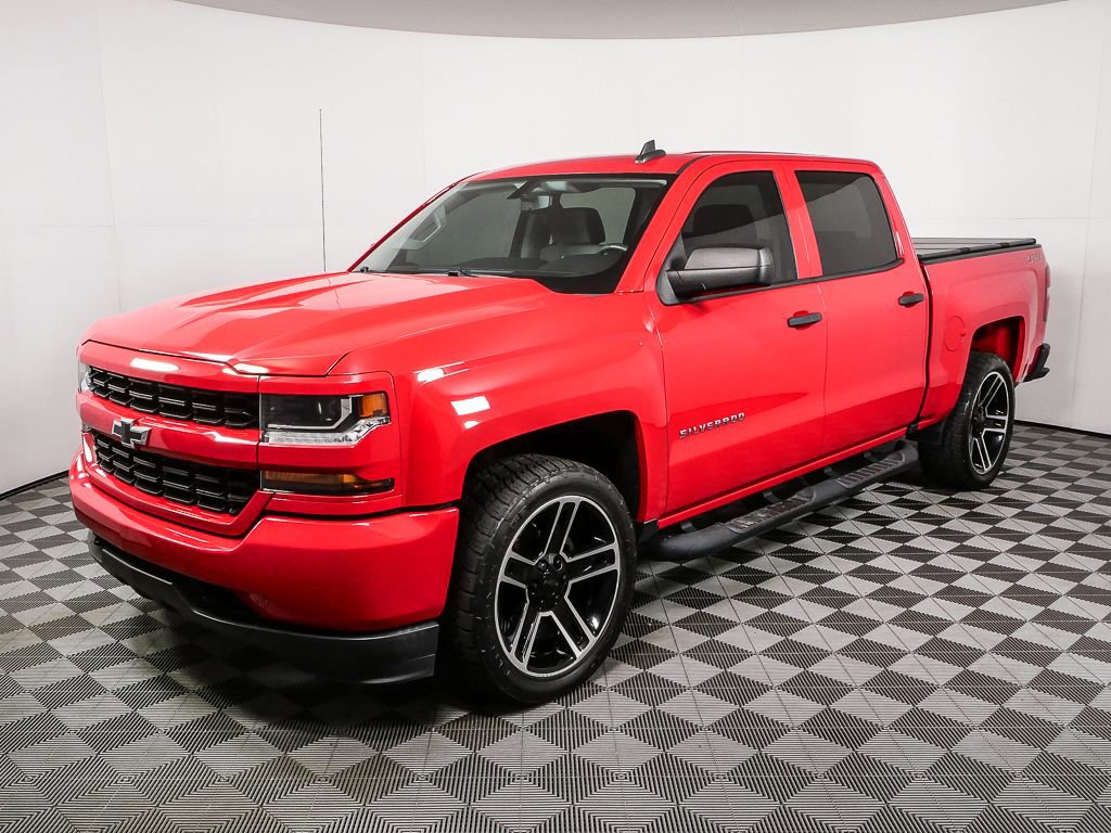 Used 2018 Chevrolet Silverado 1500 Custom w/ LPO, Black Pack AWD/4WD image 20