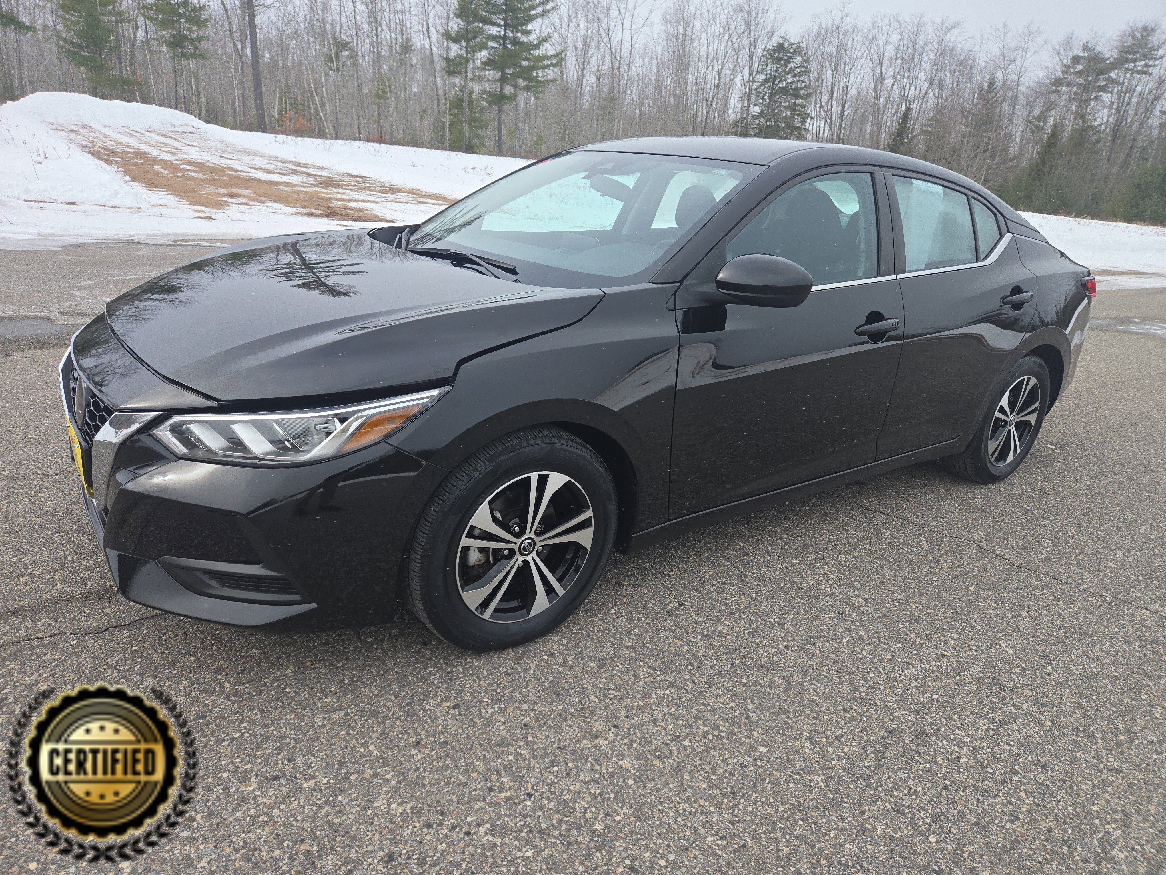 Certified 2021 Nissan Sentra SV image 1