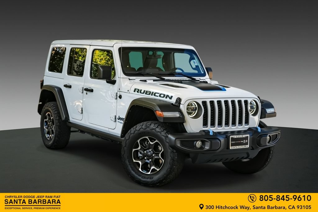 Used 2022 Jeep Wrangler Unlimited Rubicon 4xe w/ Cold Weather Group AWD/4WD image 1