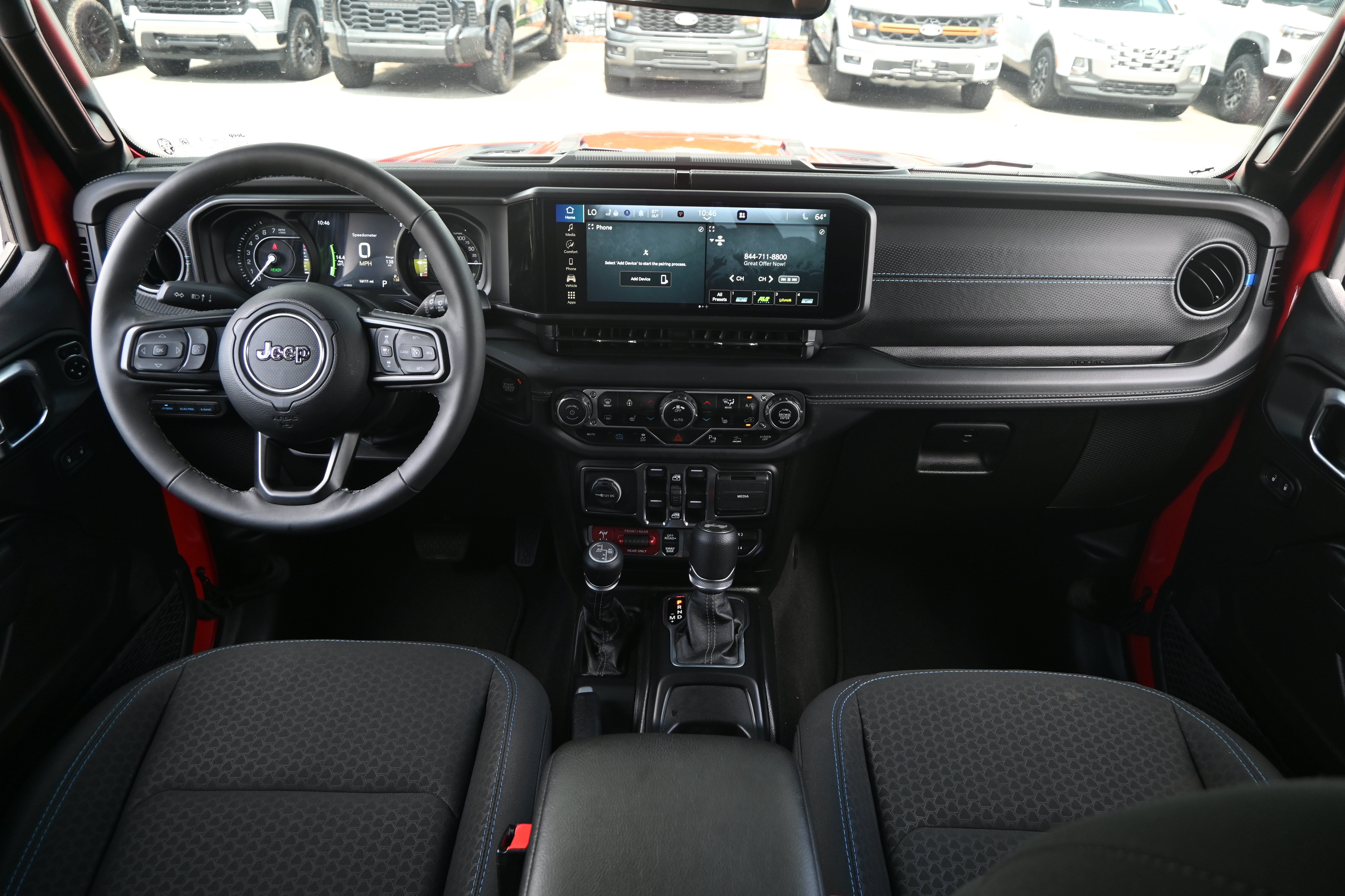 Used 2025 Jeep Wrangler Unlimited Rubicon 4xe w/ Safety Group AWD/4WD image 46