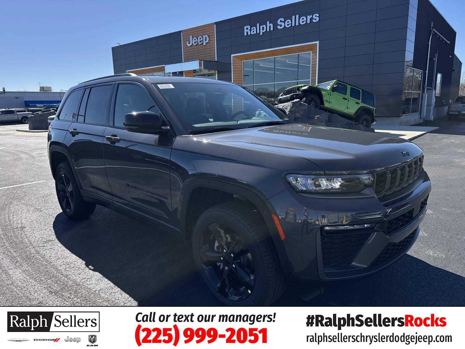 New 2026 Jeep Grand Cherokee Limited w/ Limited Altitude Package