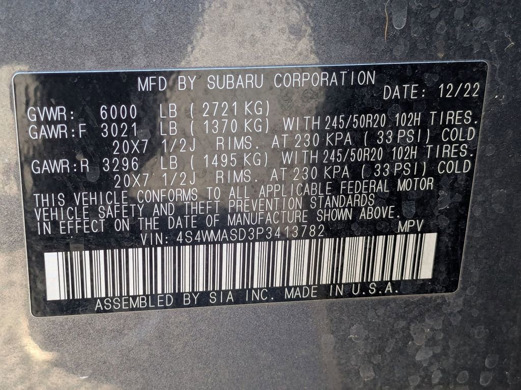 Used 2023 Subaru Ascent Limited image 22