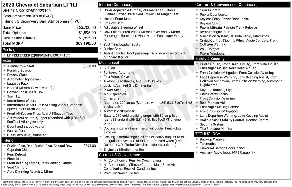 Used 2023 Chevrolet Suburban LT image 6