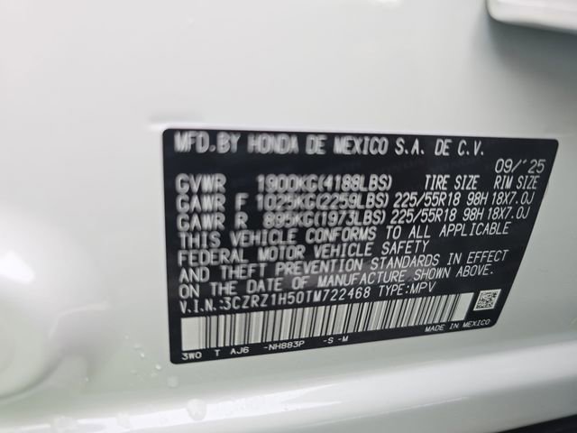 New 2026 Honda HR-V Sport image 35