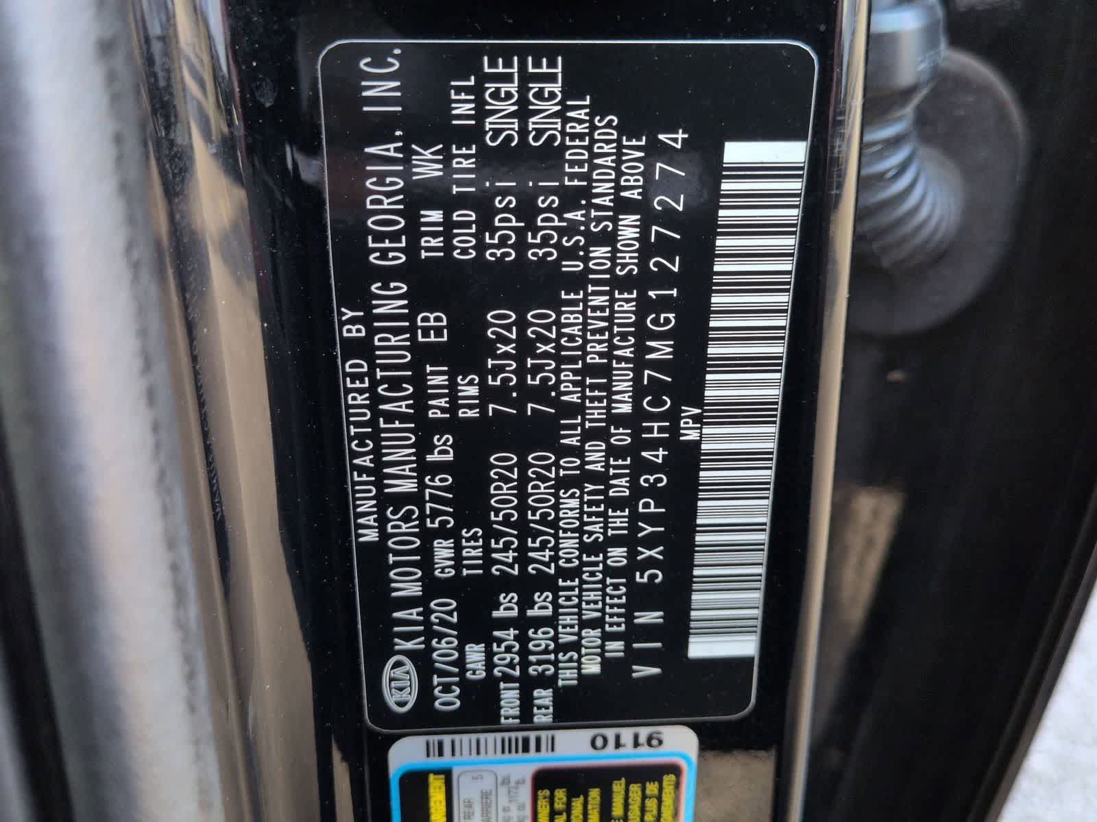 Used 2021 Kia Telluride EX w/ EX Premium Package image 35