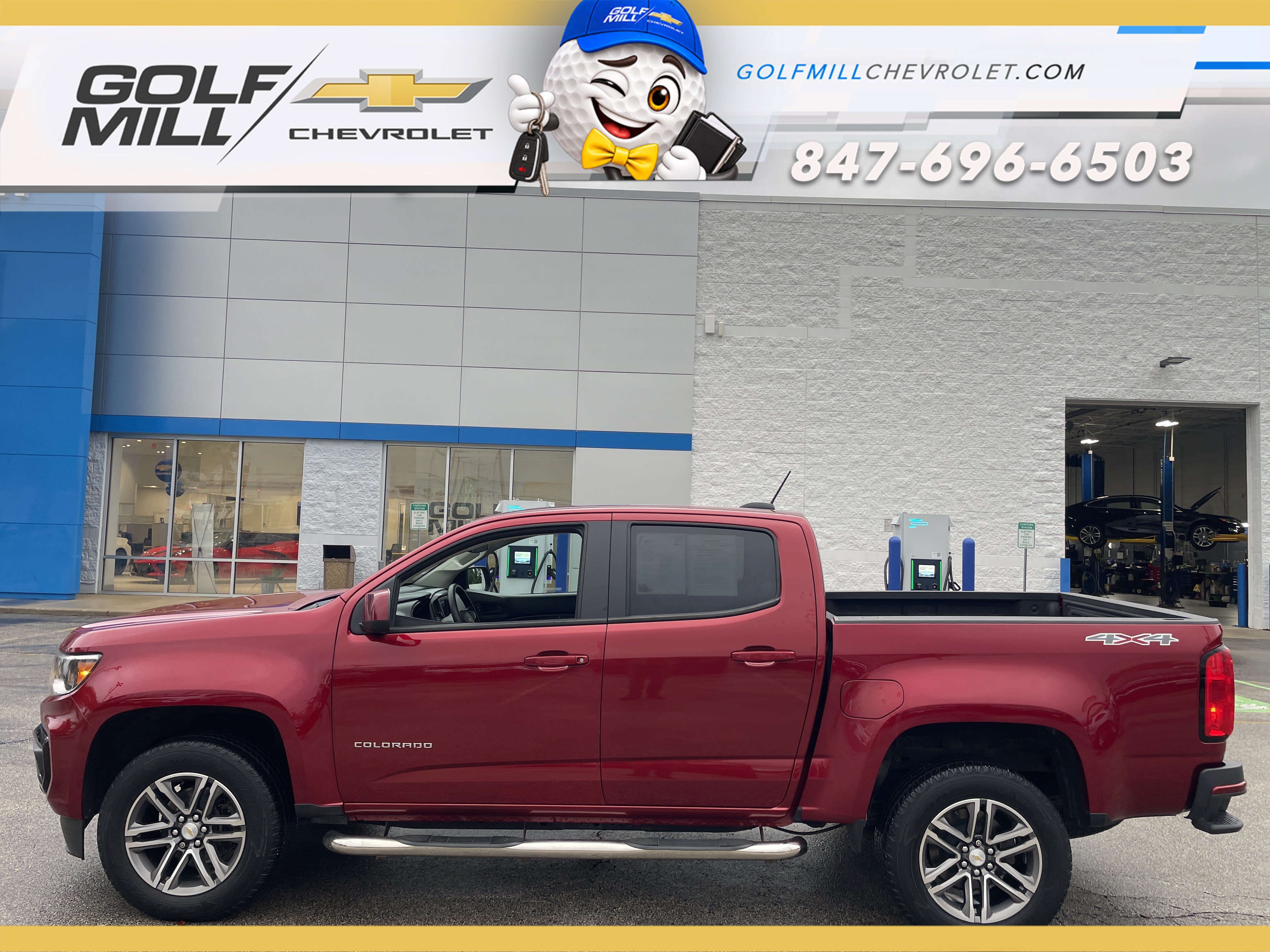 Used 2021 Chevrolet Colorado W/T w/ Custom Special Edition AWD/4WD image 9