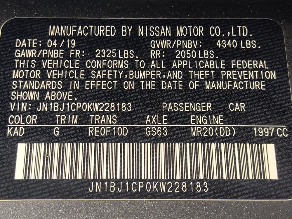 Used 2019 Nissan Rogue Sport S FWD image 33