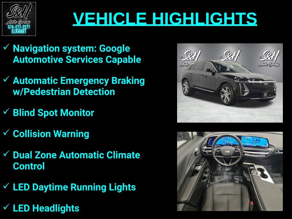 Used 2024 Cadillac Lyriq Tech RWD image 3