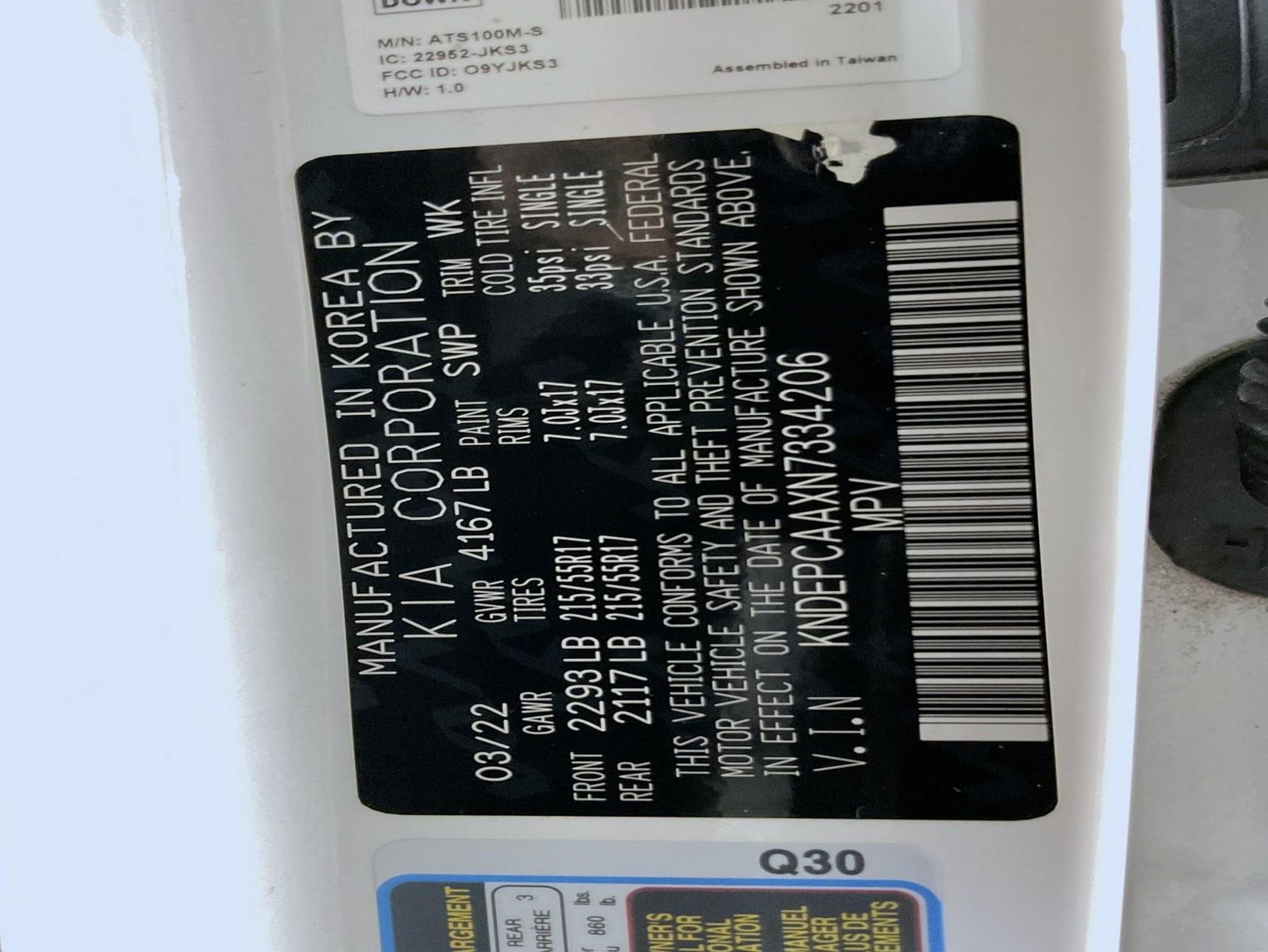 Used 2022 Kia Seltos LX AWD/4WD image 25