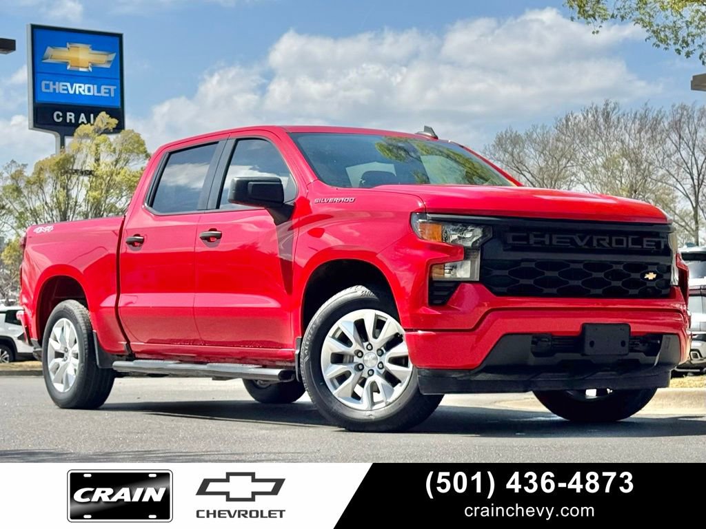 Used 2022 Chevrolet Silverado 1500 Custom image 1