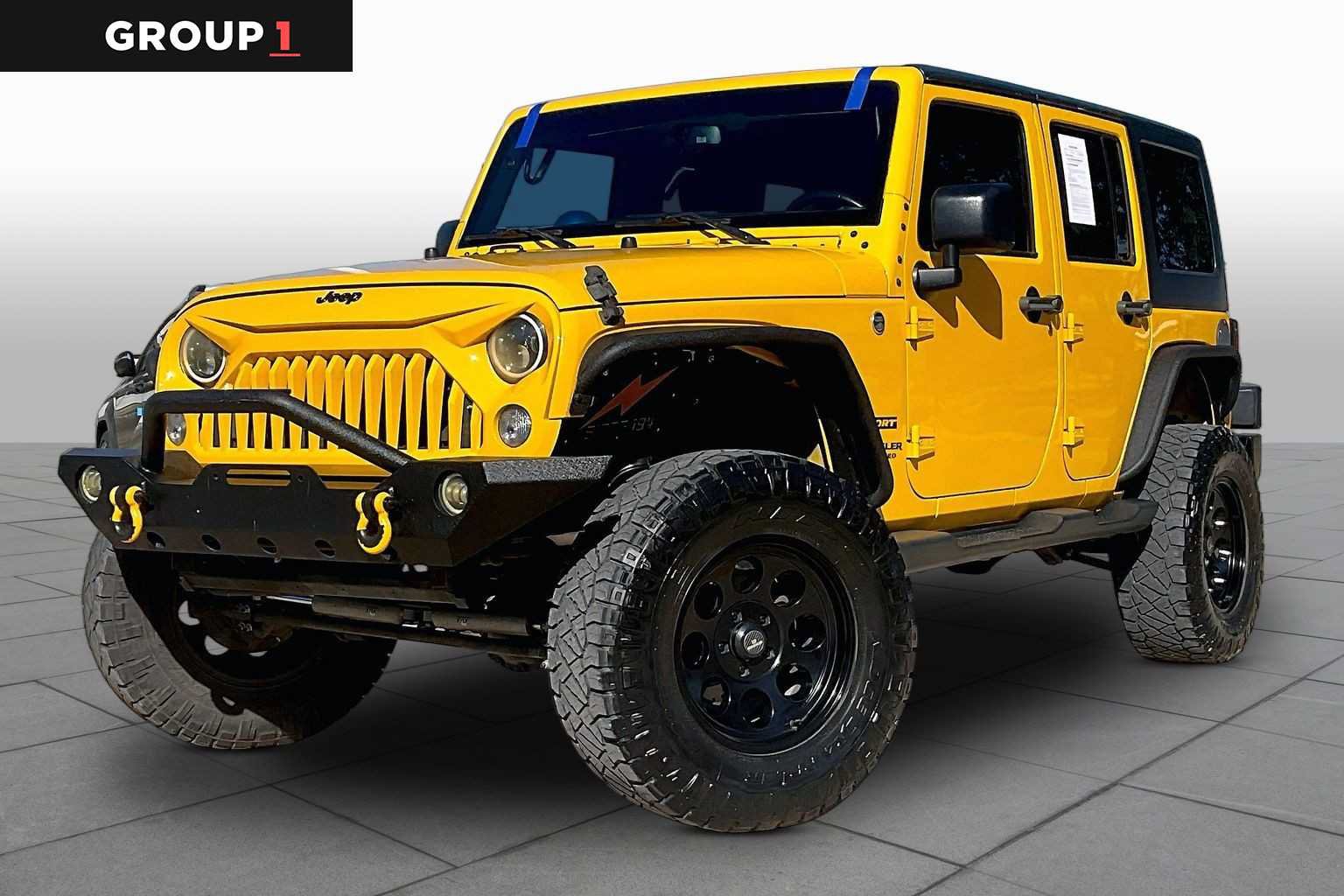 Used 2015 Jeep Wrangler Unlimited Sport w/ Quick Order Package 24S AWD/4WD image 1