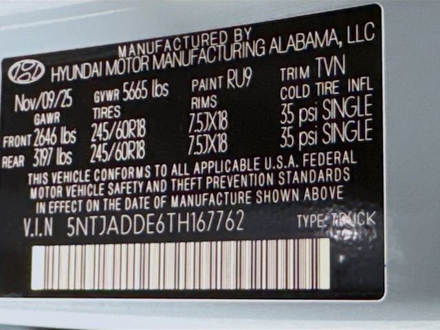 New 2026 Hyundai Santa Cruz SE image 16